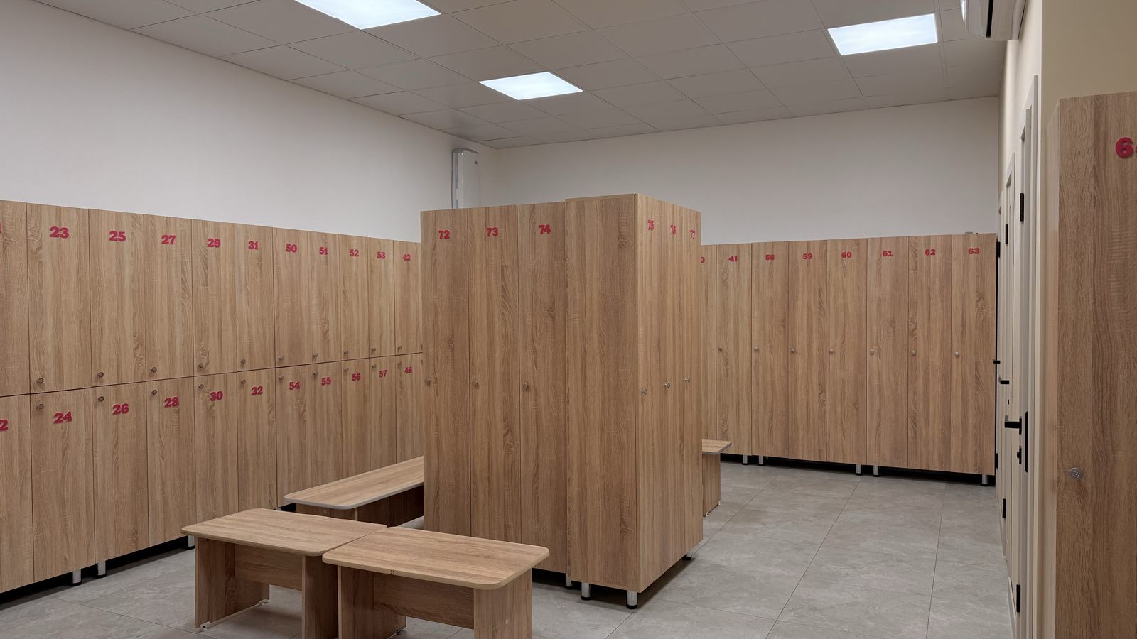 Детская раздевалка — школа танцев Big Style School